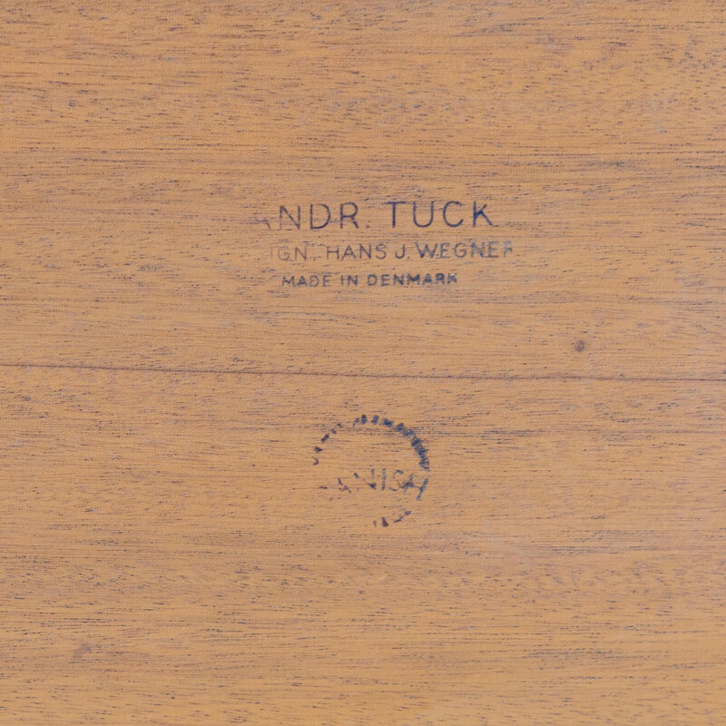 Vintage table desk by Hans Wegner for Andreas Tuck, Denmark 1970s