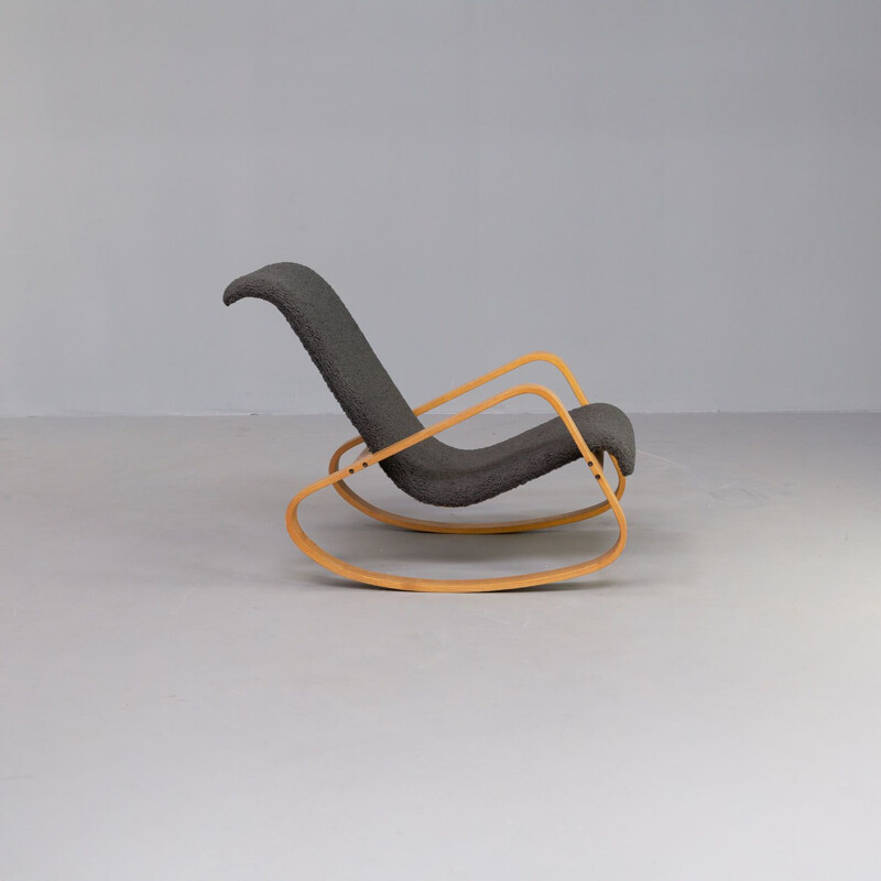 Cadeira de balanço "dondolo" Vintage de Luigi Crassevig para Crassevig, 1970
