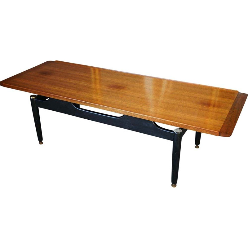 Vintage coffee table "Long John" by E Gomme for G Plan, 1950