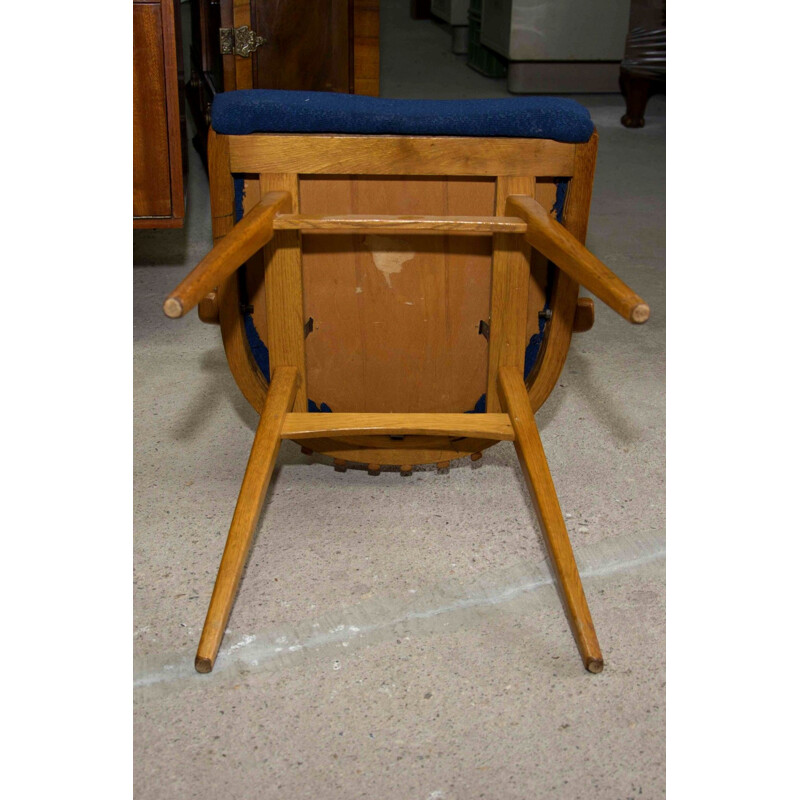 Pair of vintage bent beechwood chairs by Antonín Šuman, Czechoslovakia 1960