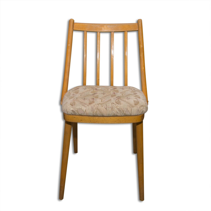 Conjunto de 4 cadeiras de madeira de faia de Antonín para Mier, 1960
