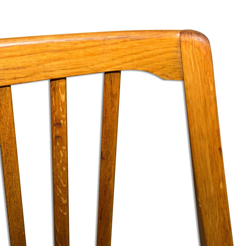Juego de 4 sillas vintage de madera de haya de Antonín Šuman para Mier, 1960.