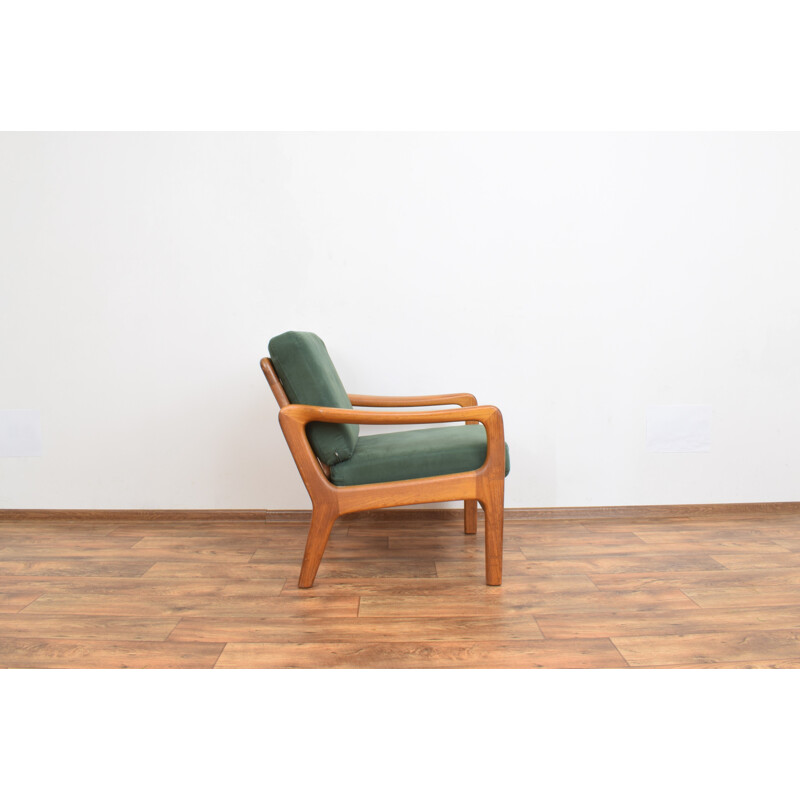 Fauteuil danois vintage en teck par Juul Kristensen pour Jk, Danemark 1970