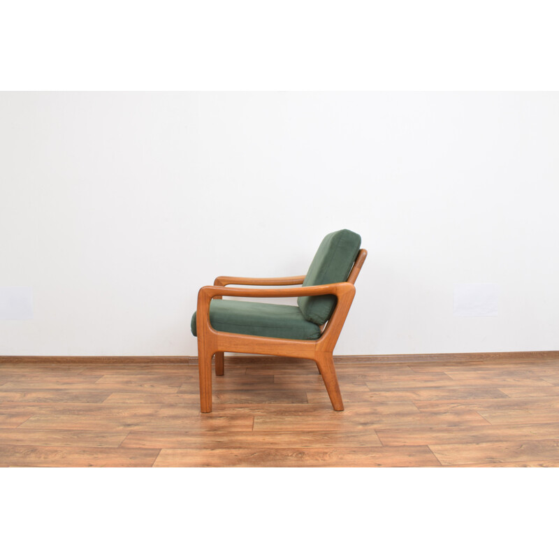 Mid-century Danish teak armchair by Juul Kristensen for Jk, Denmark 1970s