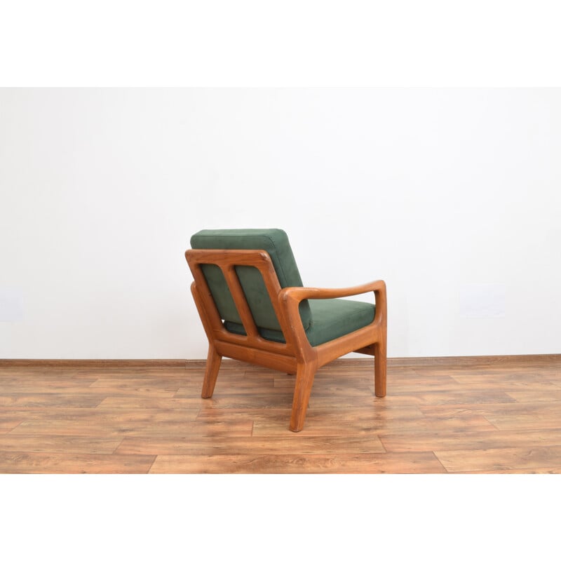 Mid-century Danish teak armchair by Juul Kristensen for Jk, Denmark 1970s