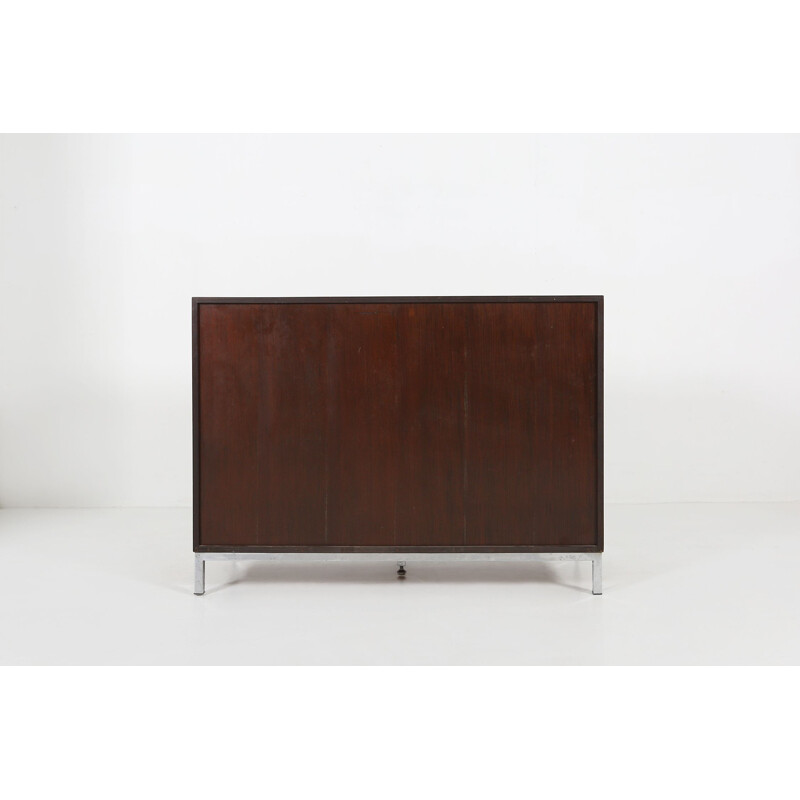 Vintage rosewood cabinet by Jules Wabbes, Belgium 1960s