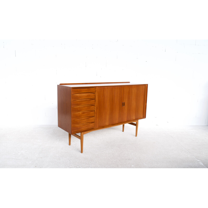 Vintage teak sideboard by Arne Vodder for Sibast, 1958