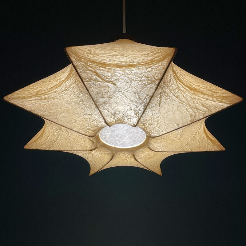 Mid-century pendant lamp Cocoon by Achille Castiglioni for Flos, Italy 1960s