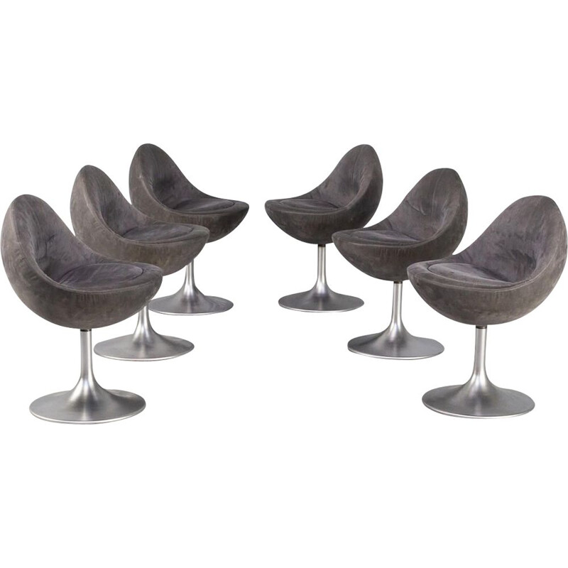 Ensemble de 6 chaises vintage "Venus" de Börje Johanson pour Johanson Design