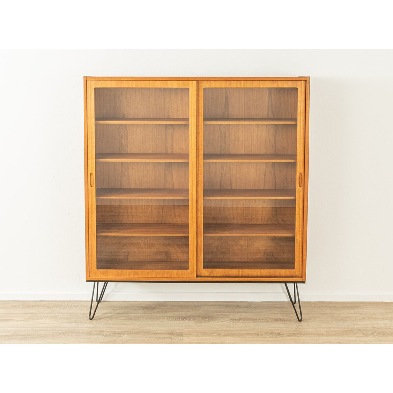 Vintage teak display cabinet by Poul Hundevad, Denmark 1960s