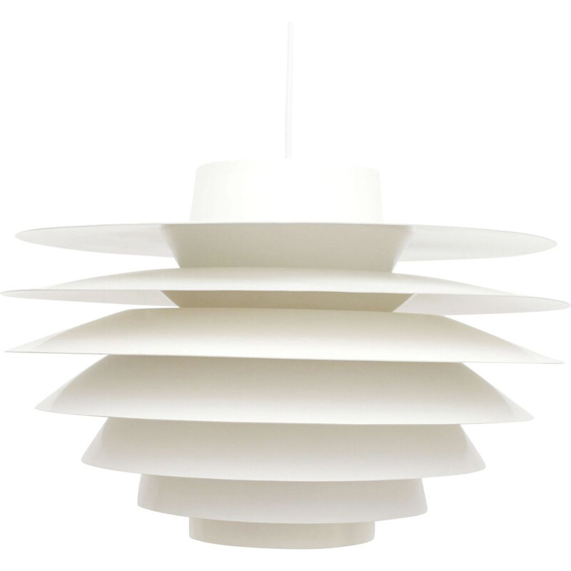 Vintage Verona pendant lamp by S. Middelboe for Nordisk Solar, Denmark 1980s