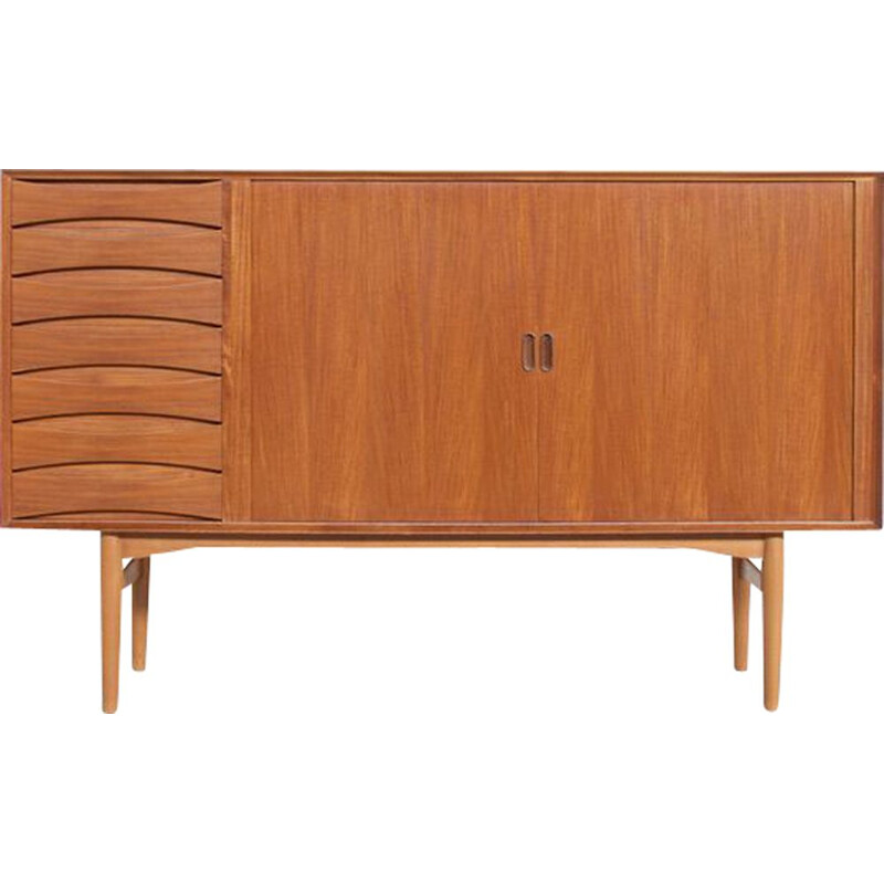 Vintage teak sideboard by Arne Vodder for Sibast, 1958