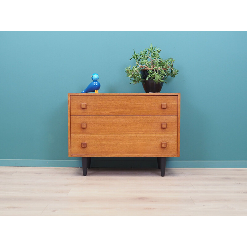 Teak vintage chest of drawers, Denmark 1970s