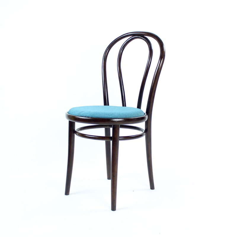 Thonet Vintage Bistrostuhl No. 16 von Ton, Tschechoslowakei 1960