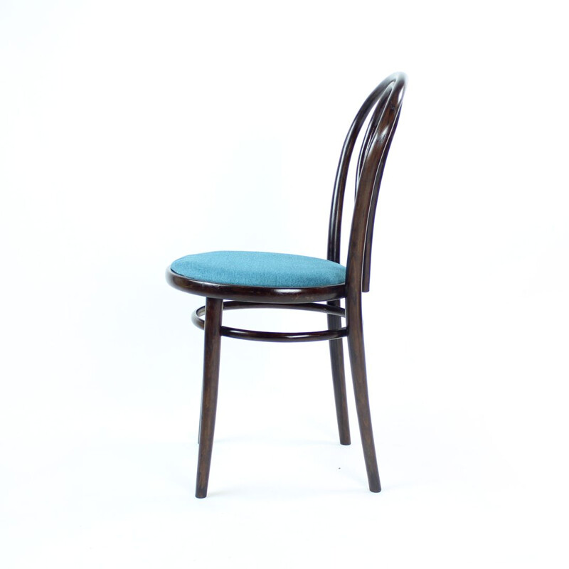 Thonet Vintage Bistrostuhl No. 16 von Ton, Tschechoslowakei 1960