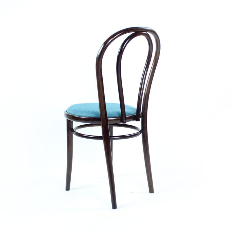 Silla de bistro vintage Thonet nº 16 de Ton, Checoslovaquia 1960