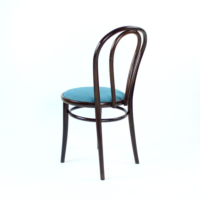 Silla de bistro vintage Thonet nº 16 de Ton, Checoslovaquia 1960