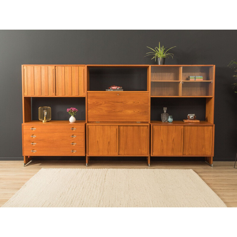 Mueble alto vintage de teca RY-100 de Hans J. Wegener para Ry Mobler, Dinamarca 1960