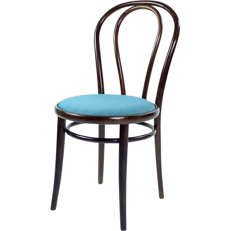 Chaise bistro vintage Thonet No.16 par Ton, Tchécoslovaquie 1960