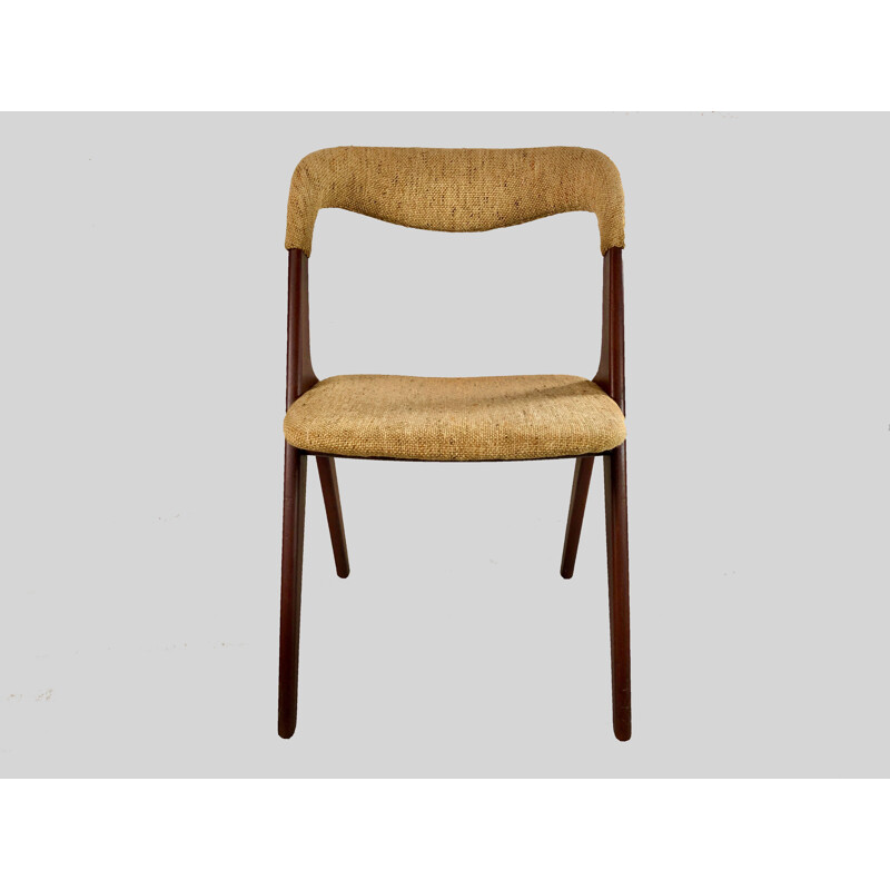 Set van 4 vintage teakhouten stoelen van Johannes Andersen voor Vamo Sønderborg, 1960