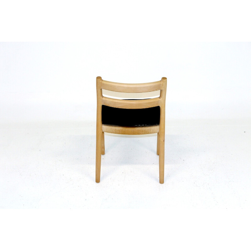 Set of 6 vintage teak chairs by Niels o Møller, 1970s