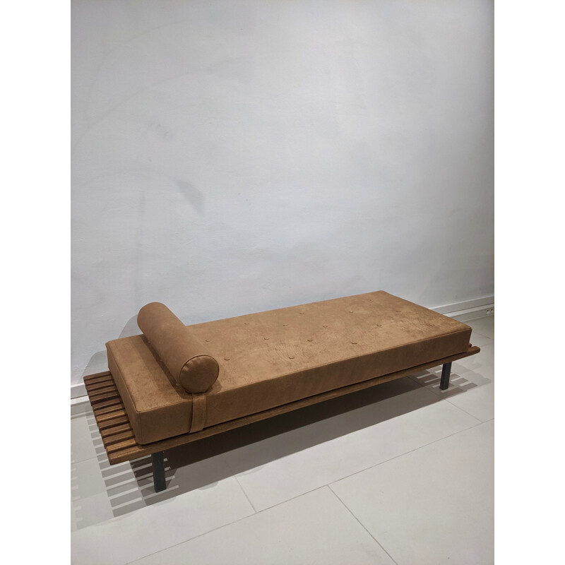 Vintage Cansado daybed by Charlotte Perriand for Steph Simon, 1950