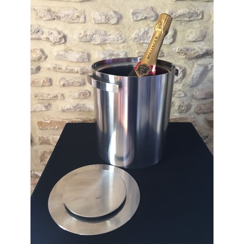 Vintage champagne bucket by Arne Jacobsen for Cylinda, 1967