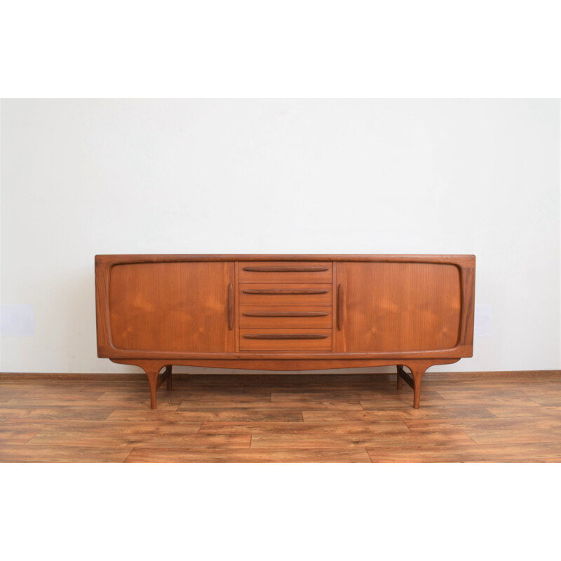 Mid-century Danish teak sideboard by Johannes Andersen for Silkeborg, 1960s