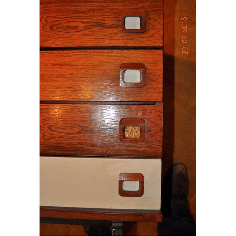 Chest of drawers in rosewood - 1970s