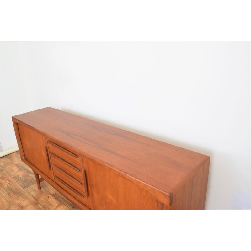 Mid-century Danish teak sideboard by Johannes Andersen for Silkeborg, 1960s