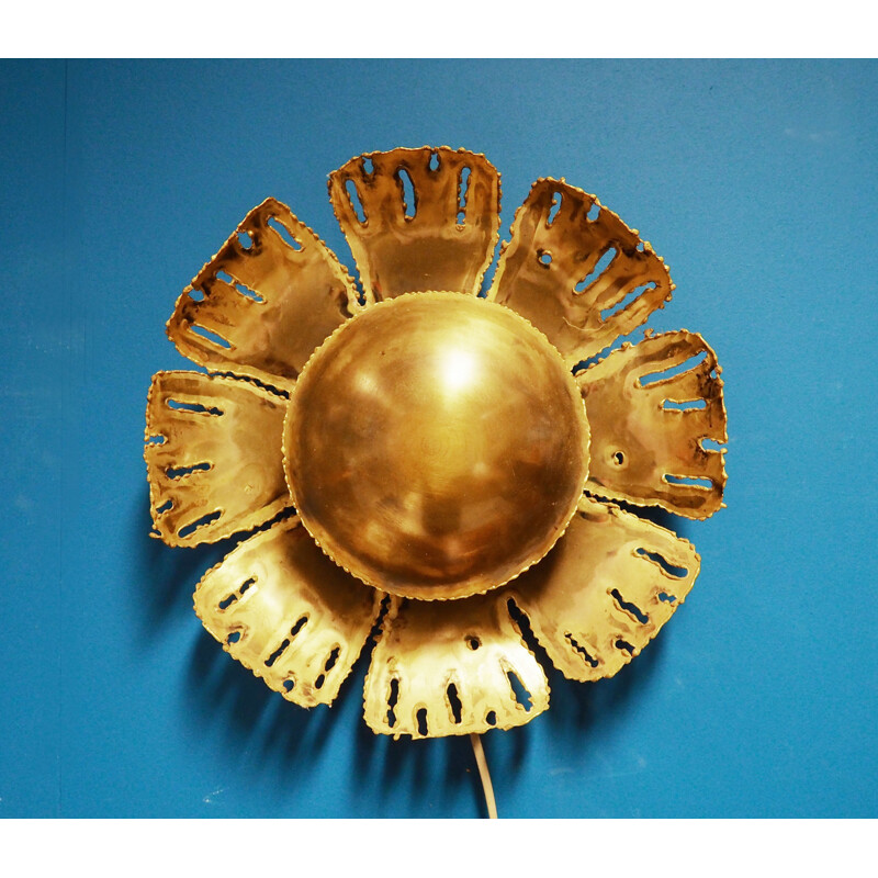 Holm Sørensen & co wall lamp in brass, Sven Aage Holm SØRENSEN - 1950s