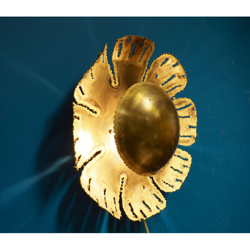 Holm Sørensen & co wall lamp in brass, Sven Aage Holm SØRENSEN - 1950s