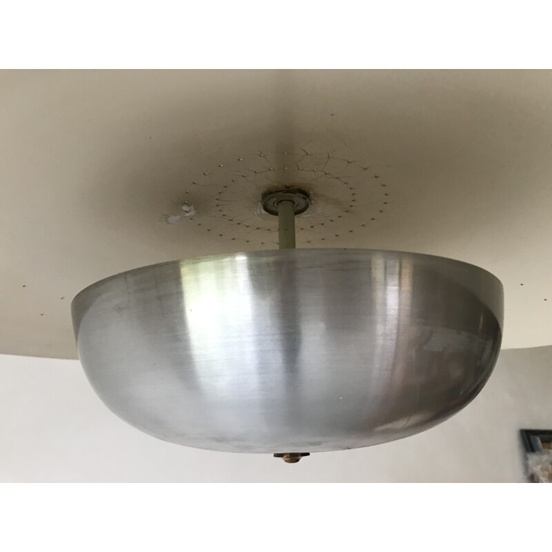 Lampadaire vintage - laiton poli, spot de plafond avec l…