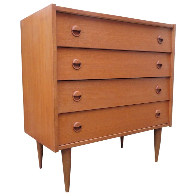 Chest of drawers in teak - 1950s