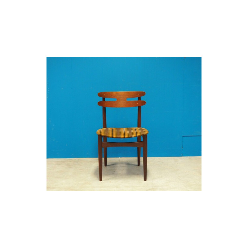 Set of 3 Bramin "Model 178" chairs in teak, Johannes ANDERSEN - 1960s