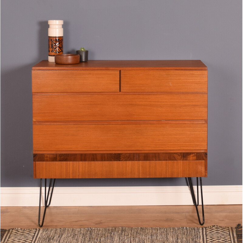 Vintage teak Stonehill chest of drawers, 1960s