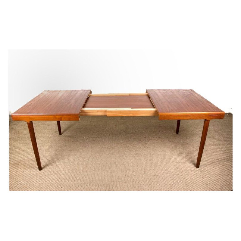 Tavolo danese vintage in teak di Harry Ostergaard per Randers Mobelfabrik, 1960