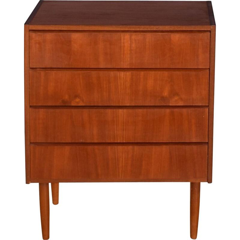 Vintage teak Danish chest of drawers, 1960s