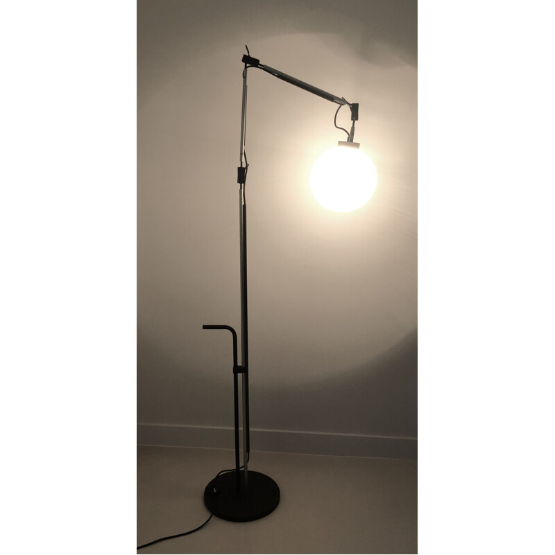 Aggregato terra" vintage vloerlamp van Enzo Mari voor Artemide, Italië 1970