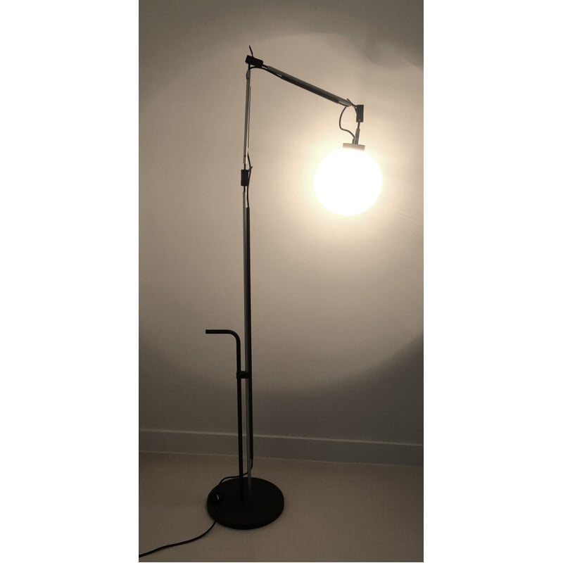 Vintage floor lamp "Aggregato terra" by Enzo Mari for Artemide, Italy 1970