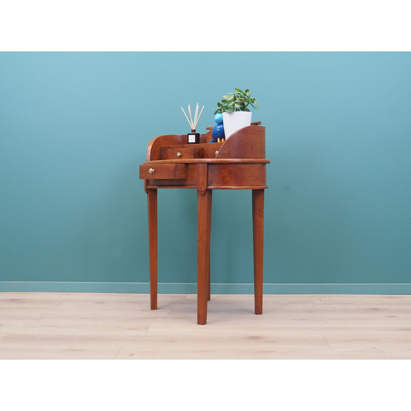 Cherrywood vintage dressing table, Denmark 1960s