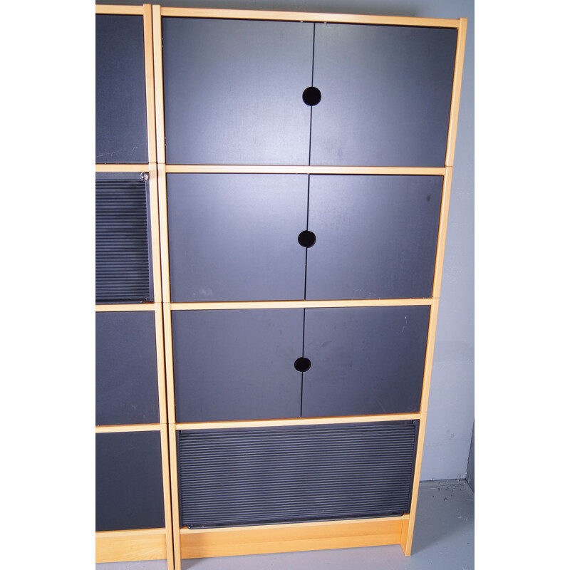 Modular vintage cabinet with 9 modular pieces