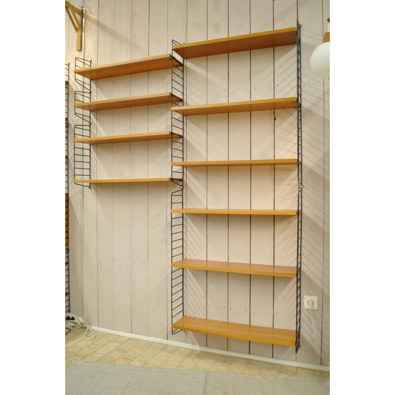 Vintage String bookcase by Nisse Strinning, Sweden 1960