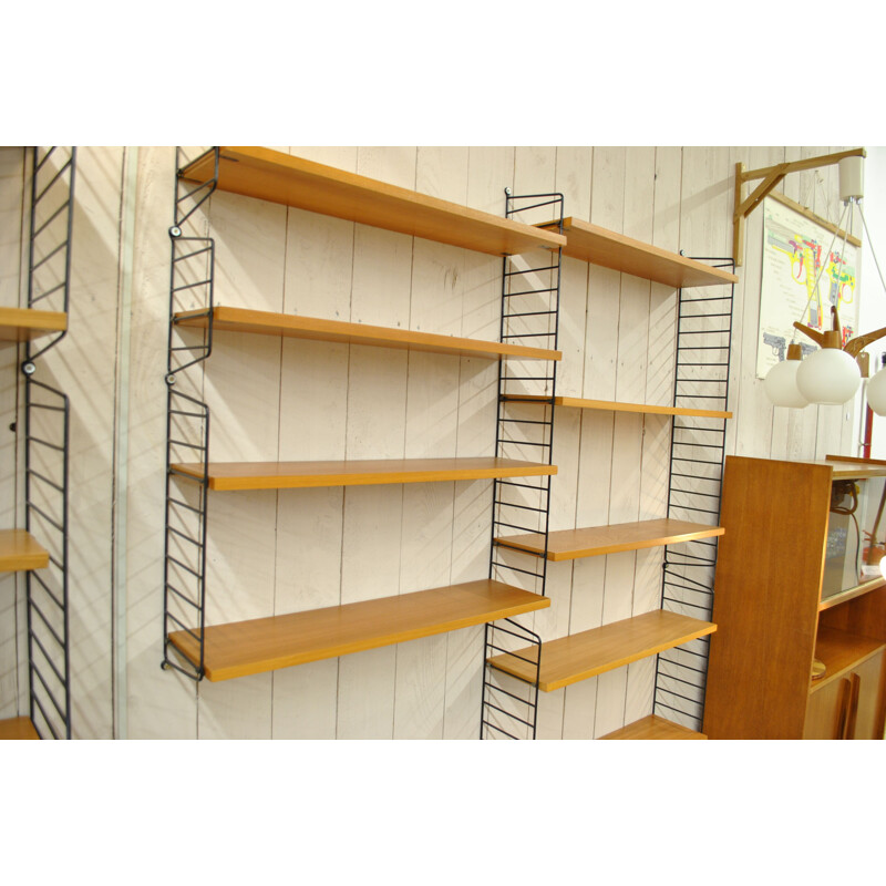 Vintage String bookcase by Nisse Strinning, Sweden 1960