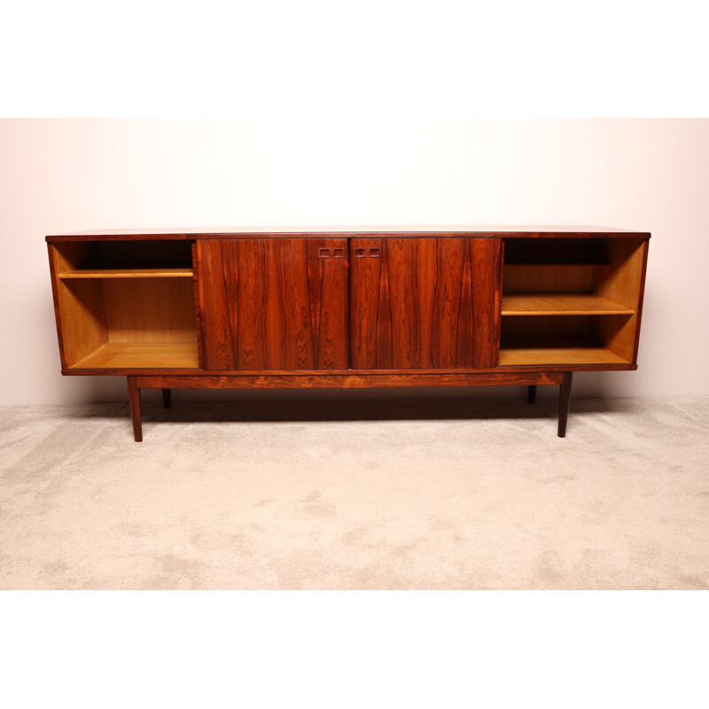 Vintage sideboard in rosewood by J. Andersen for C. Linneberg, Denmark 1960s