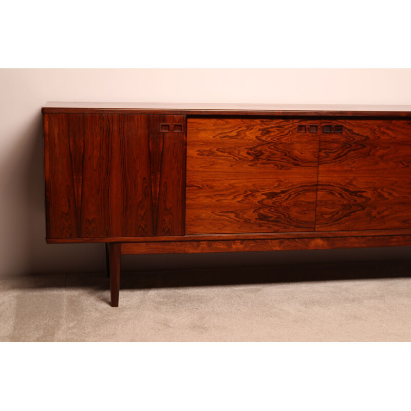 Vintage sideboard in rosewood by J. Andersen for C. Linneberg, Denmark 1960s