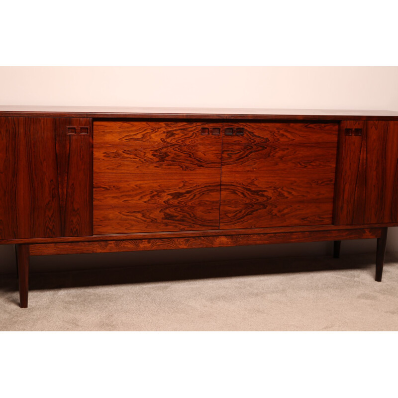 Vintage sideboard in rosewood by J. Andersen for C. Linneberg, Denmark 1960s