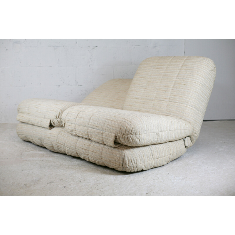 Vintage reclining sofa, France 1970