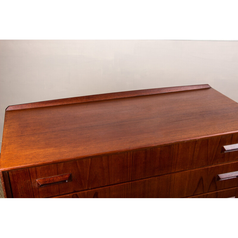 Vintage Danish teak chest of drawers by Borge Mogensen for Soborg Mobelfabrik, 1960