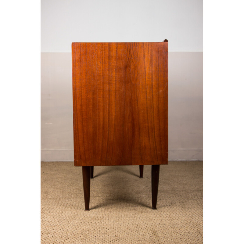 Vintage Danish teak chest of drawers by Borge Mogensen for Soborg Mobelfabrik, 1960